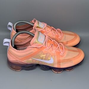 Nike Air Vapormax 2019 Coral Amethyst Running Shoes AR6632 603 Women’s‎ Sz 8